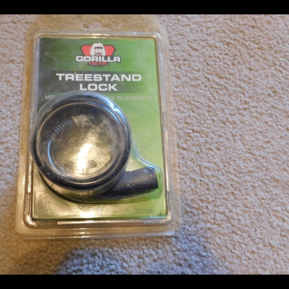 Gorilla Gear Treestand Lock New in Package